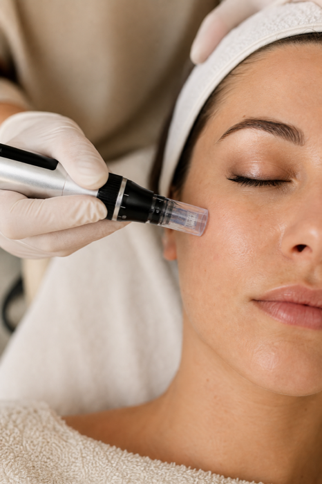 Microneedling dermapen behandeling